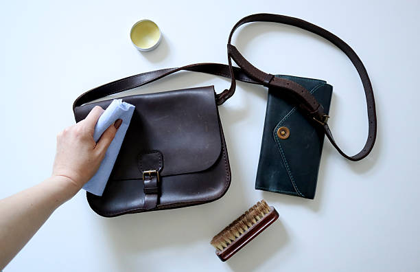 What to use to clean a leather purse